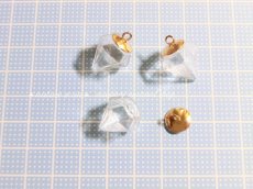 画像3: ダイヤ型ガラスドーム(フタセット)（※注意事項有り） (3)